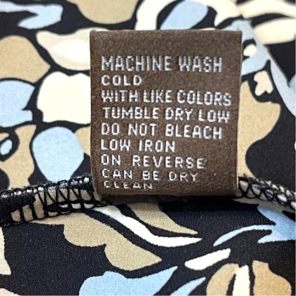 J.McLaughlin Sleeveless Mock-Neck Shift Dress Classic Houndstooth Size Large - Picture 9 of 9